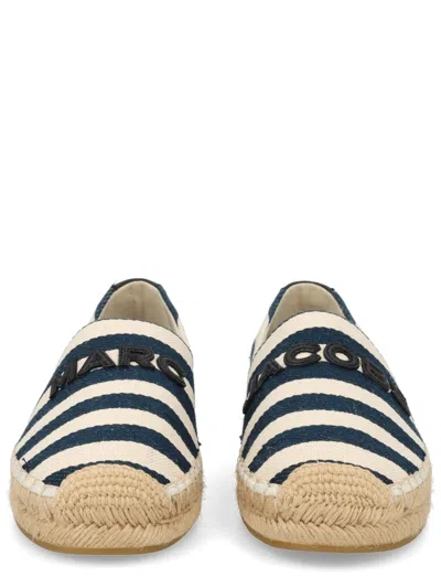 Marc Jacobs Espadrilles Jute Sole Round Toe Striped In Multicolour
