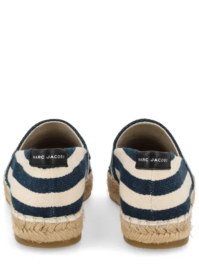 Marc Jacobs Espadrilles Jute Sole Round Toe Striped In Multicolour