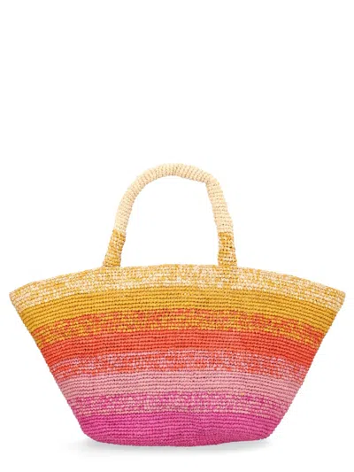 Manebi Shoulder Bag Woman Color Orange In Multi