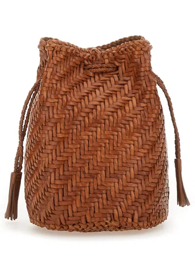 Dragon Diffusion 龙扩散 Borsa“绒球双跳棕褐色” In Buff