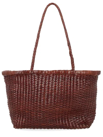 Dragon Diffusion Borsa“b Weave”小号 In Brown