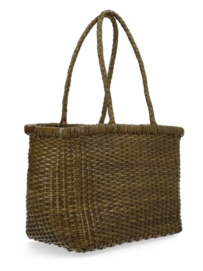 Dragon Diffusion Borsa“b Weave”小号 In Green