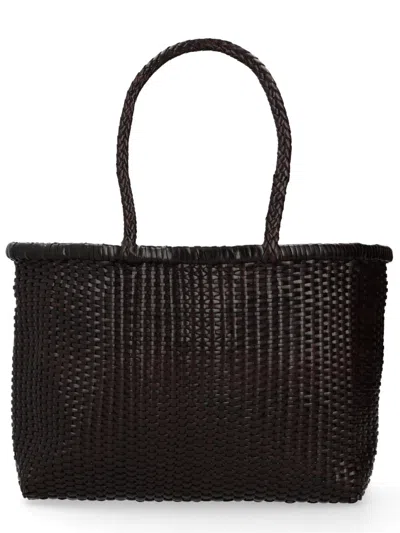 Dragon Diffusion 龙扩散 Borsa“b 编织”大号 In Dark Brown