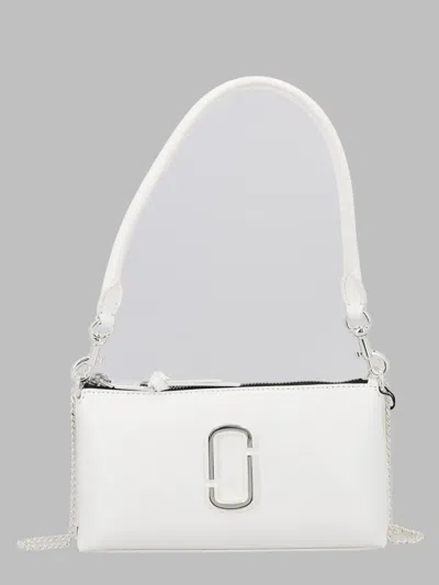 Marc Jacobs Mini Leather Wrist Clutch In White