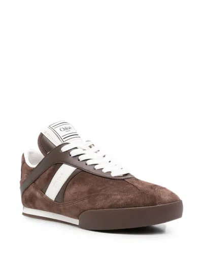 Chloé Kick 运动鞋 In Brown
