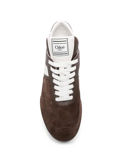 Chloé Kick 运动鞋 In Brown