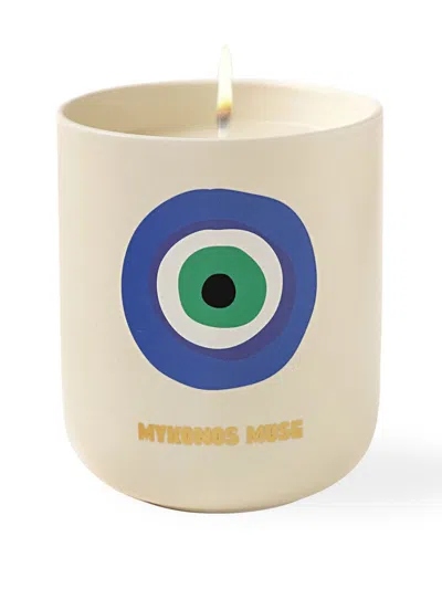 Assouline Mykonos Muse Candle In Blue