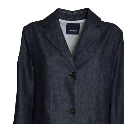 S Max Mara Coats In Blue