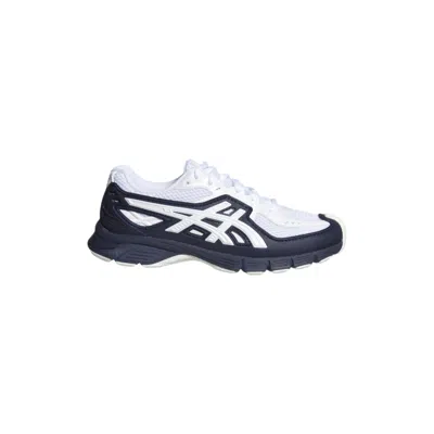Comme Des Garçons Black Polyester Athletic Sneakers In White
