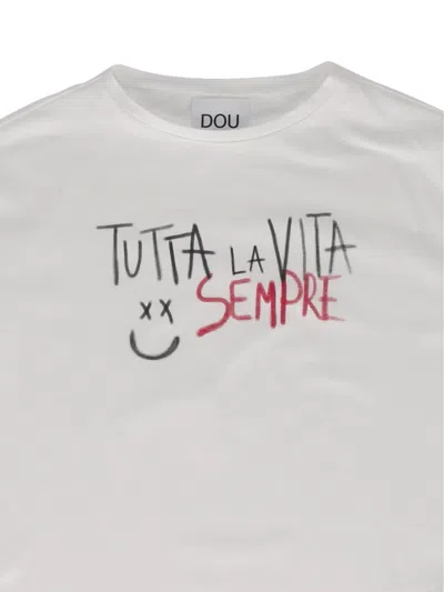 Dou Uod T 恤/上衣 In White