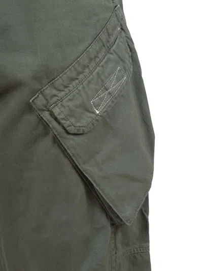 Murphy & Nye Olivine Marine Relaxed Cargo Straight-leg Pants In Gray