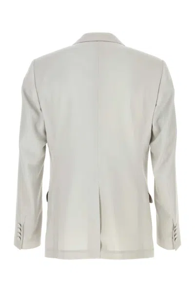 Dolce & Gabbana Ice Wool Blazer In White
