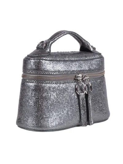 Claudio Orciani Mini Bag Joy Light Argento In Gray
