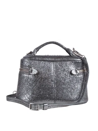 Claudio Orciani Mini Bag Joy Light Argento In Gray