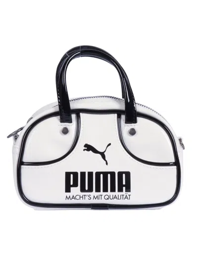 Puma White 1976 Micro 1 L Handbag In White