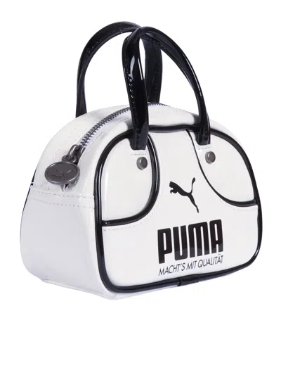 Puma White 1976 Micro 1 L Handbag In White