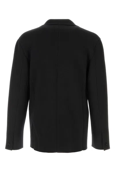 Tom Ford Stretch Wool Blend Blazer In Black