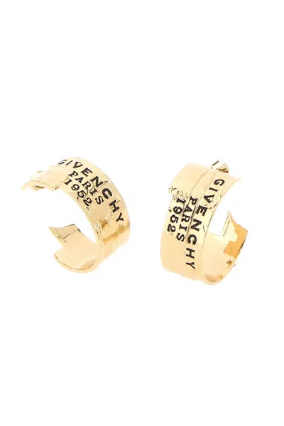 Givenchy Tape Earr In Gold
