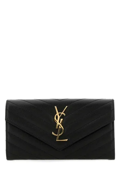 Saint Laurent Cassandre Wallet In Pattern
