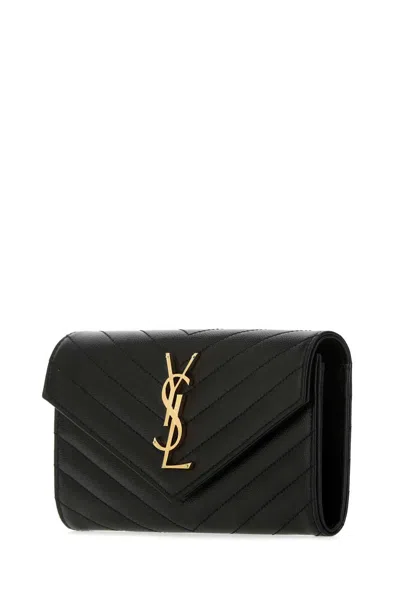 Saint Laurent Cassandre Wallet In Pattern