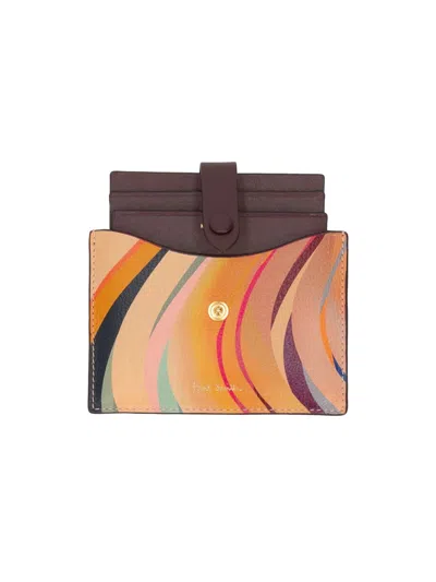 Paul Smith Women Purse Pull Cc Case In Multi
