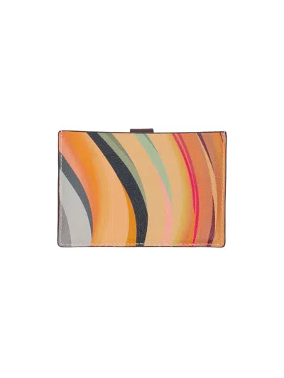 Paul Smith Women Purse Pull Cc Case In Multi