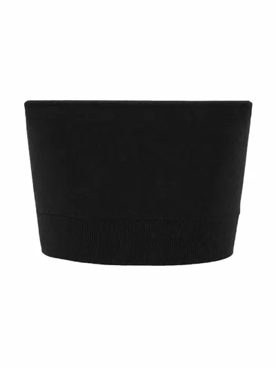 Wolford Black Polyamide Elastane Top In Black
