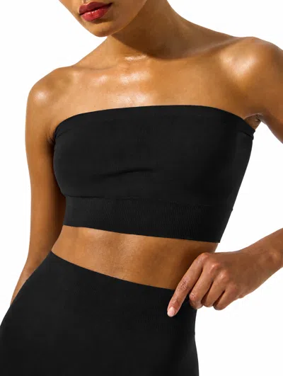 Wolford Black Polyamide Elastane Top In Black