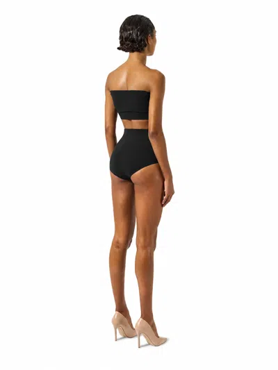 Wolford Black Polyamide Elastane Top In Black