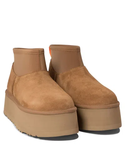 Ugg Classic Mini Dipper Boots In Brown