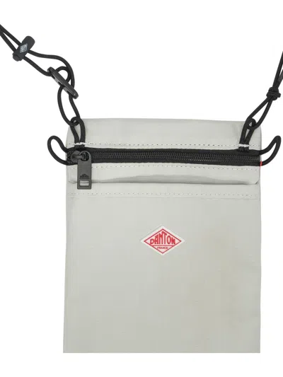 Danton "saint Dominique" Mini Shoulder Bag In Grey