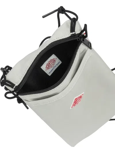 Danton "saint Dominique" Mini Shoulder Bag In Grey