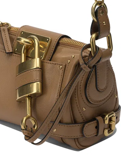 Chloé “帕丁顿熊”小号单肩包 In Brown