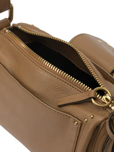 Chloé “帕丁顿熊”小号单肩包 In Brown