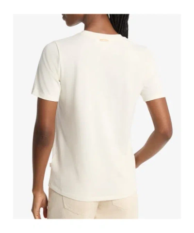 Michael Michael Kors Embossed Logo T-shirt In Neutral