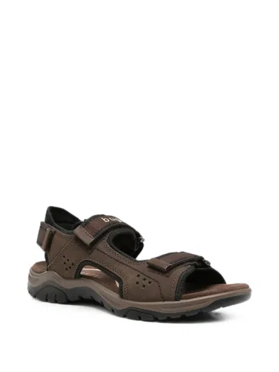 Bugatti Touch-strap Sandals In Brown