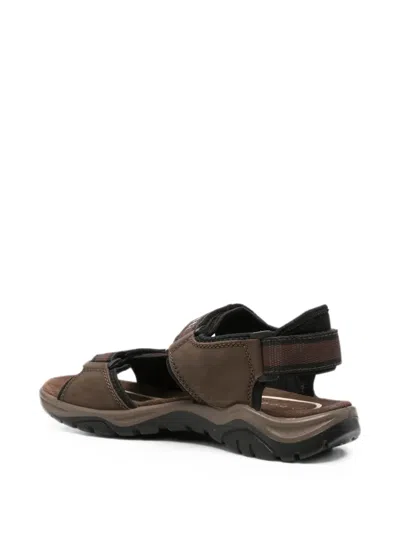 Bugatti Touch-strap Sandals In Brown