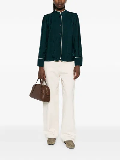 Forte Forte Piped Corduroy Jacket In Multi