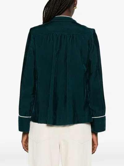Forte Forte Piped Corduroy Jacket In Multi