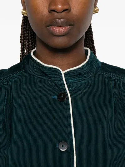 Forte Forte Piped Corduroy Jacket In Multi