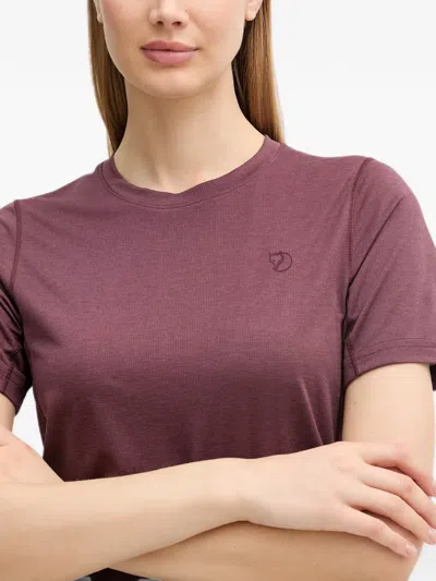 Fjall Raven Logo-embroidered T-shirt In Multi