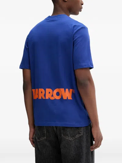 Barrow Logo-print T-shirt In Blue