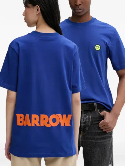 Barrow Logo-print T-shirt In Blue