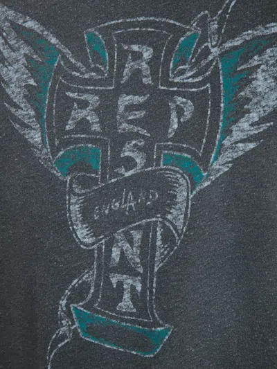 Represent Westside Graphic-print T-shirt In Blue