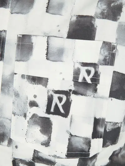 Represent Pool Side Checkerboard-print Shirt In Multi