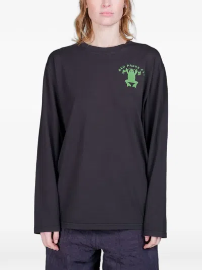 Henrik Vibskov Bug Press T-shirt In Black