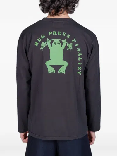 Henrik Vibskov Bug Press T-shirt In Black