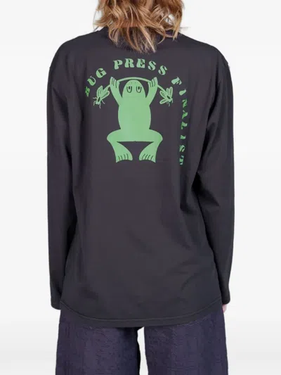 Henrik Vibskov Bug Press T-shirt In Black
