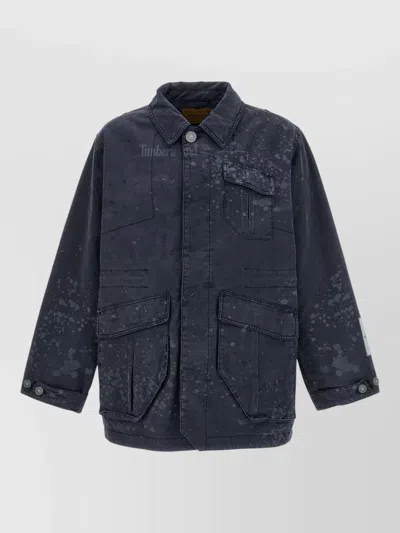 A-cold-wall* Timberland Samuel Ross Future73 Collared Jacket In Blue