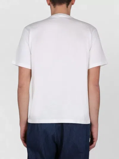 Sunnei Crewneck T-shirt With Logo Embossing In Black